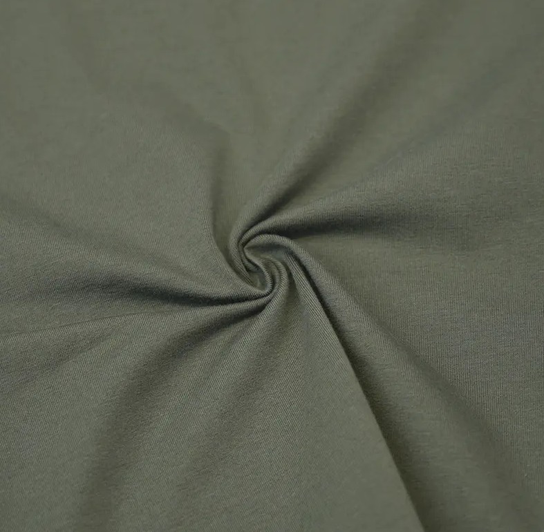 Quais são as características do tecido de camisa de spandex de algodão orgânico em termos de conforto e suavidade?
